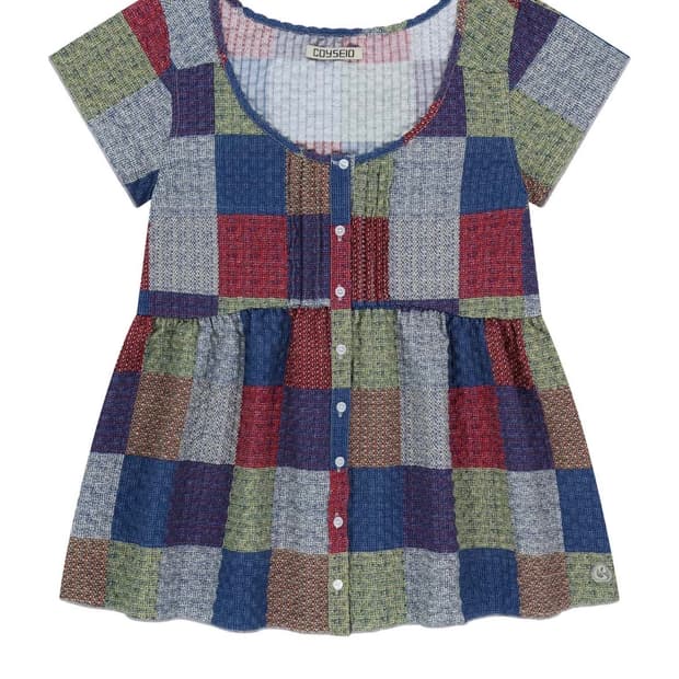 코이세이오 핀턱 블라우스 멀티