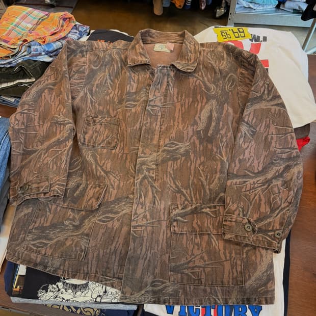 MOSSY OAK 리얼트리 USA 생산 초어 자켓 XXL
