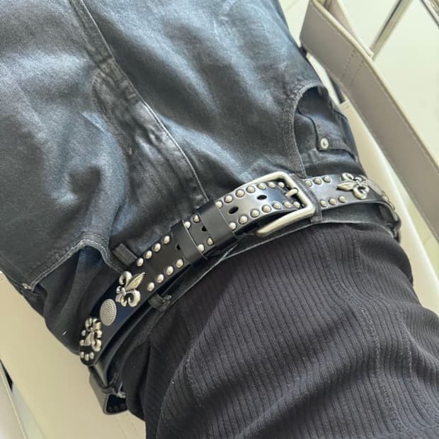 소가죽) STADS BELT 스타즈 벨트