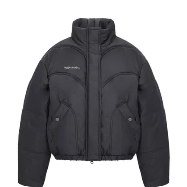 허그유어스킨 패딩 블랙