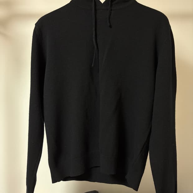 머듈 플레인 니트 후드 4사이즈