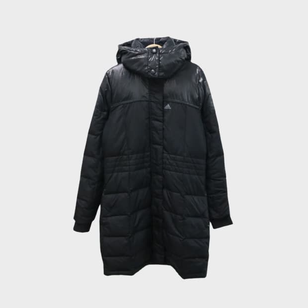 아디다스 유광 포인트 다운 패딩 61182
