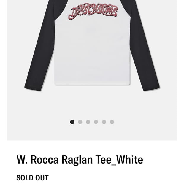 데우스 엑스 마키나 W. Rocca Raglan Tee