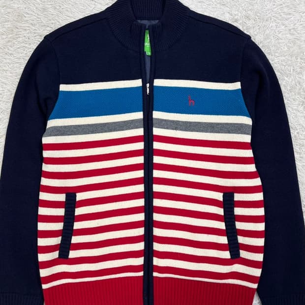 헤지스 니트 집업 가디건/#422