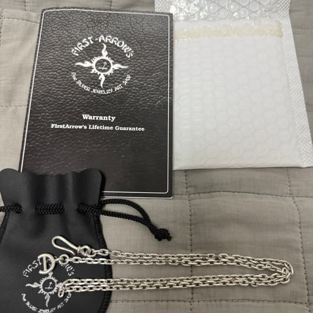 퍼스트애로우즈 60cm 체인 M사이즈+퍼애 비즈3개