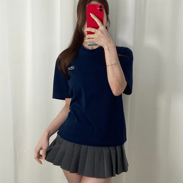 라코스테 라운드 T