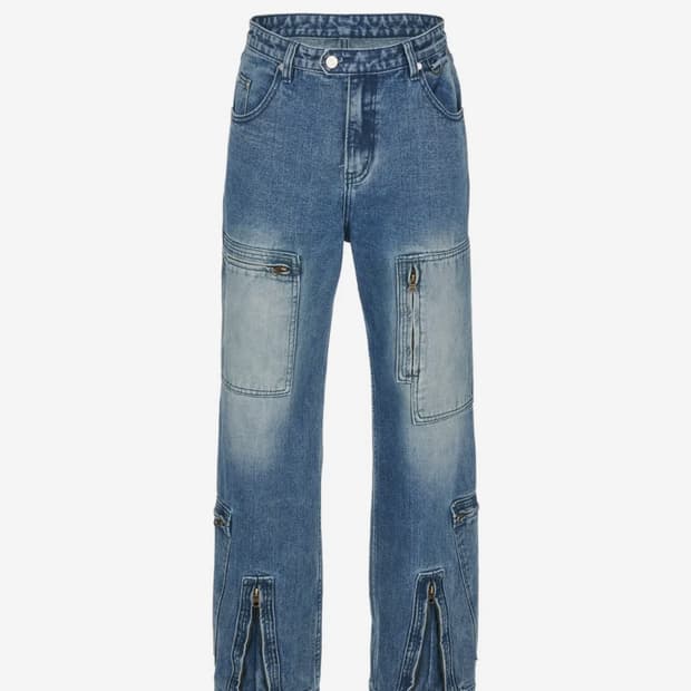 더바이닐하우스 플라이트 데님 팬츠 L