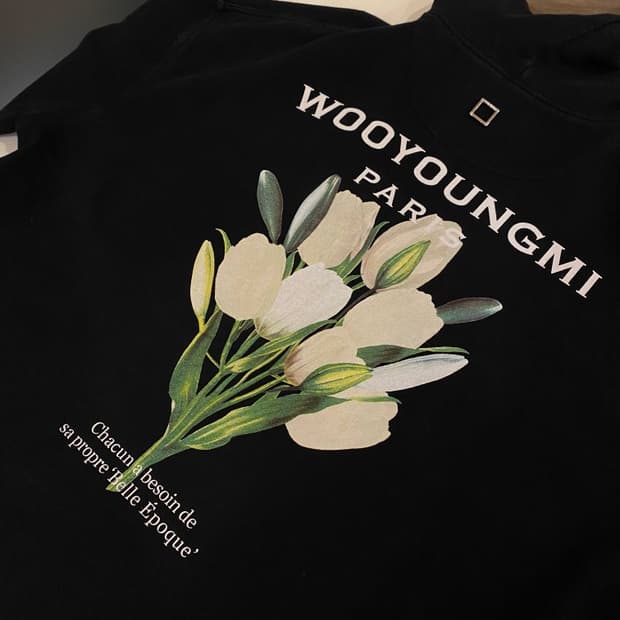 우영미 튤립후드티 50