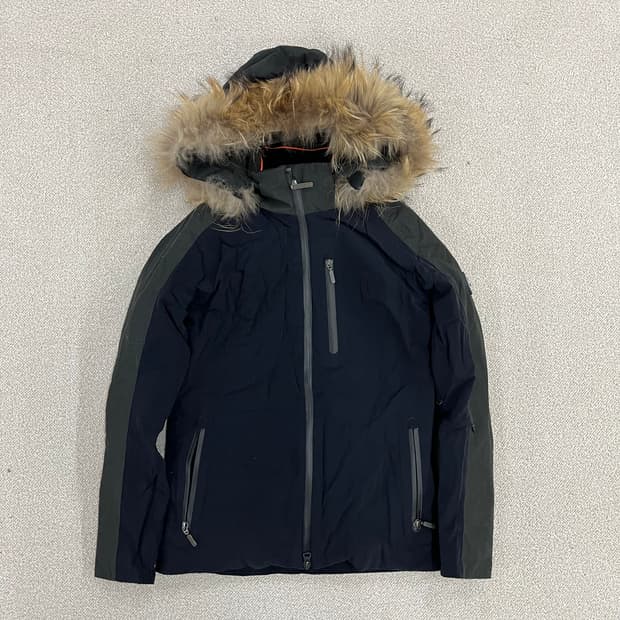 85 데상트 덕다운 스키 후드 패딩 0210M