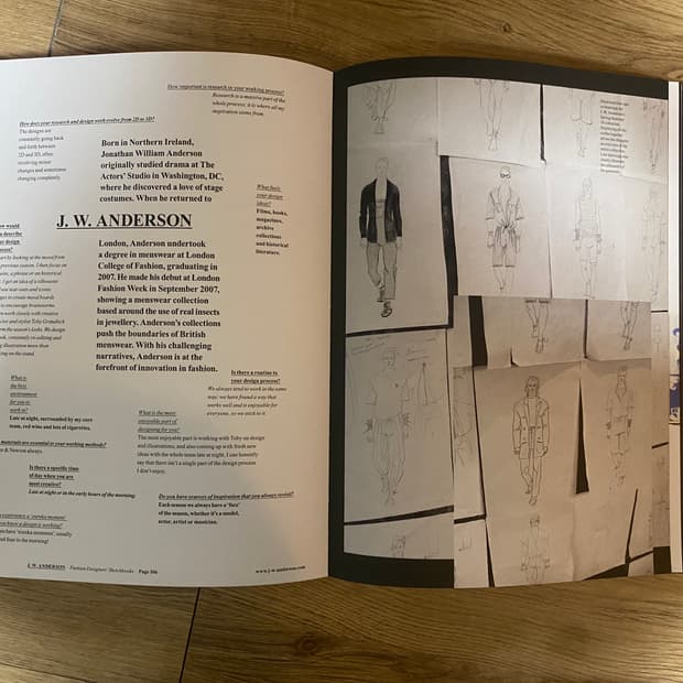 패션 디자이너의 스케치북 하드커버