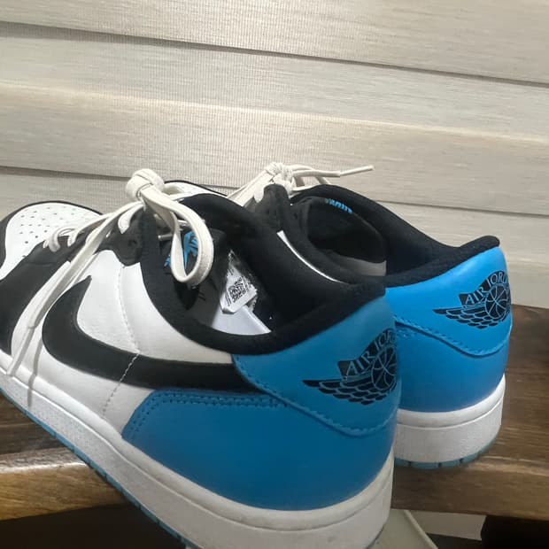 조던 레트로 로우 블랙 앤 다크파우더 290