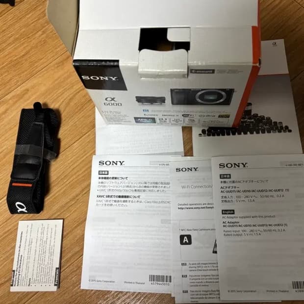 소니 a6000 실버