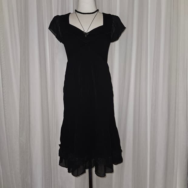 durer 블랙 슈슈룬 바닐라 히메 드레스