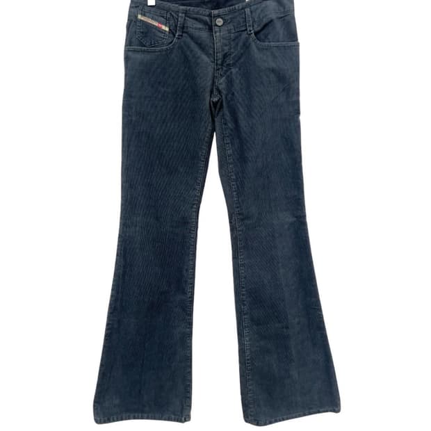 디젤 코듀로이 부츠컷 팬츠