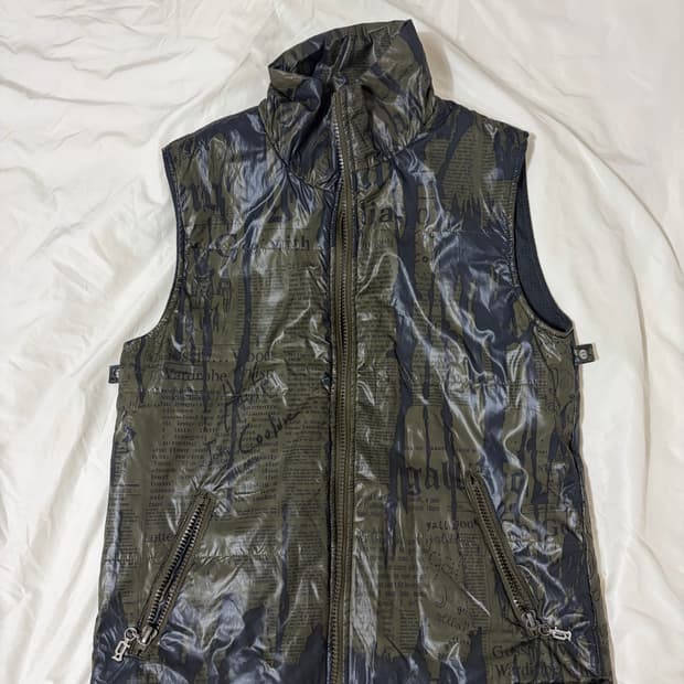 존 갈리아노 조끼 바람막이 패딩