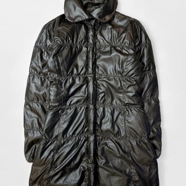 이세이미야케 00's FETE 라인 경량 카라 롱 패딩 PN5594