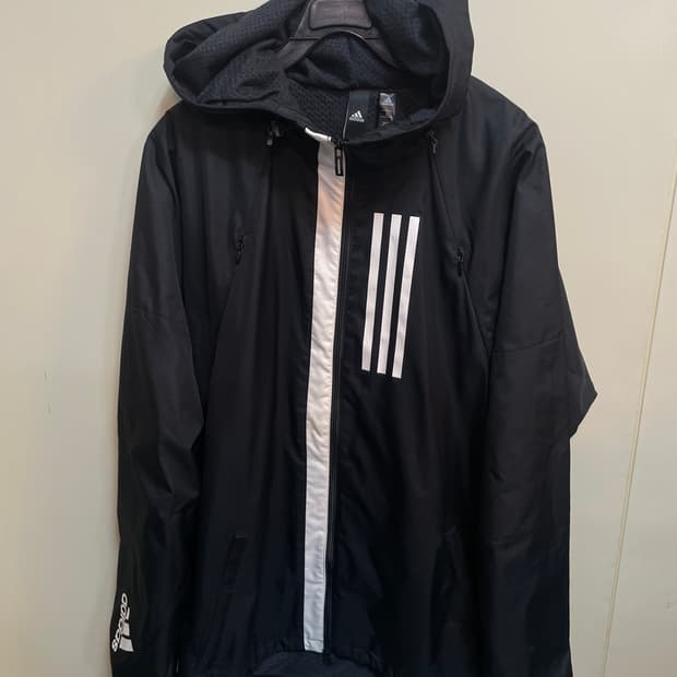 아디다스 바람막이 블랙