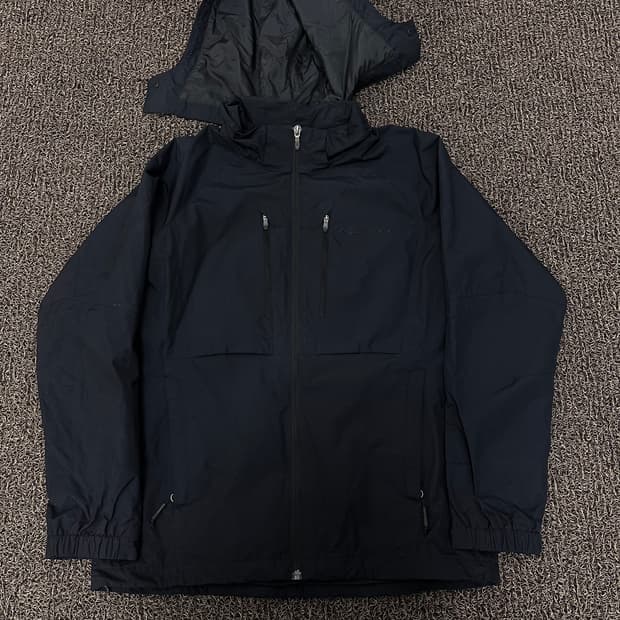 컬럼비아 여성 바람막이 자켓 블랙 XL