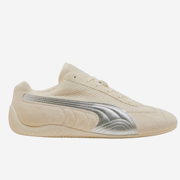 Puma Speedcat Premium Ivory Matte Silver
