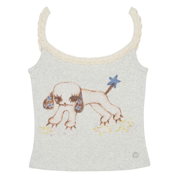 코이세이오 VINTAGE PUPPY LACE SLEEVELESS LIGH