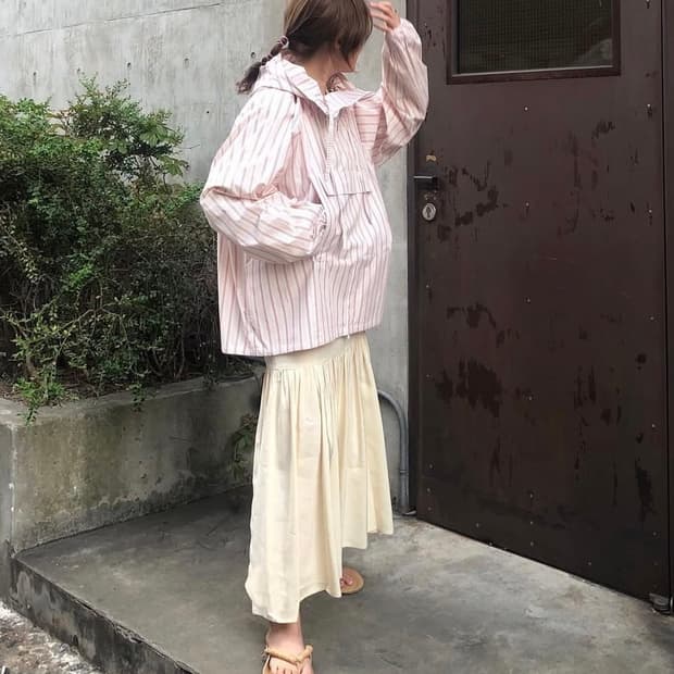 🏷️unused 언유즈드 pullover jacket 아노락점퍼