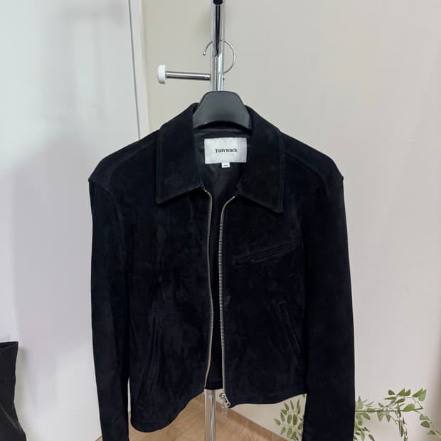 토니웩 Fw 스웨이드 자켓 (블랙)