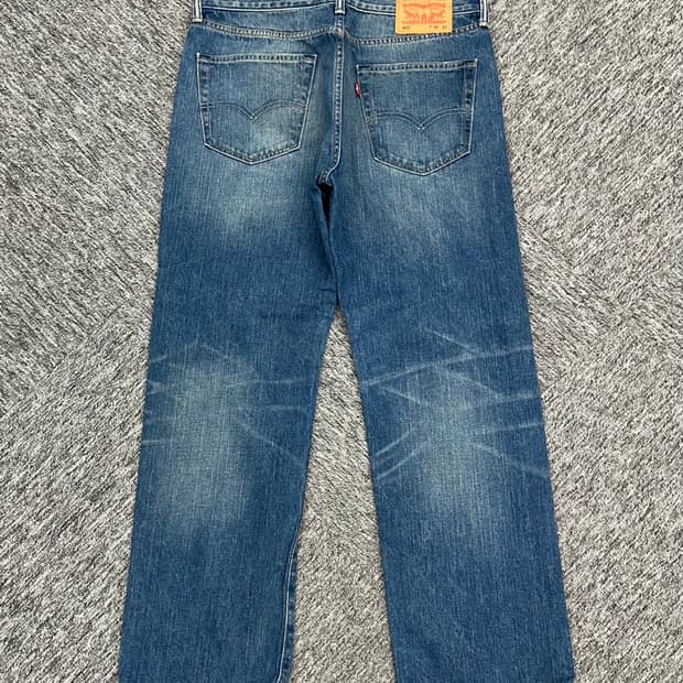 (허단42)리바이스 505 워싱데님-M1925