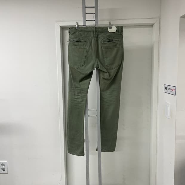 라프시몬스 카키 데님 팬츠 30