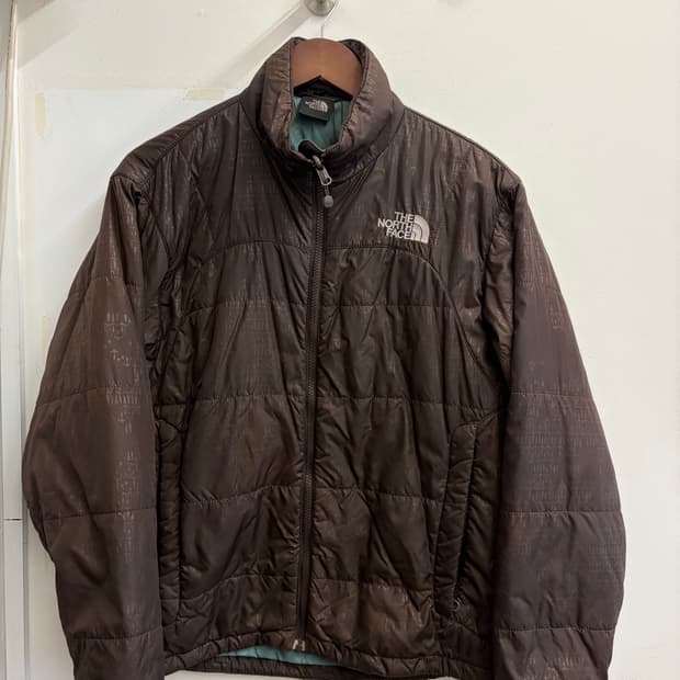 N126. 노스페이스 브라운 경량패딩