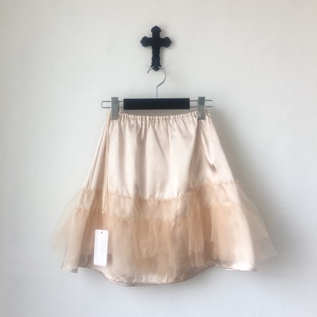 Sha layered mini skirt