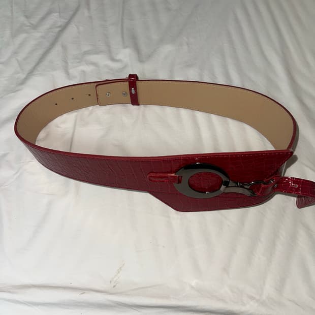 오리엔탈 펑크 레더 벨트 코르셋 새상품