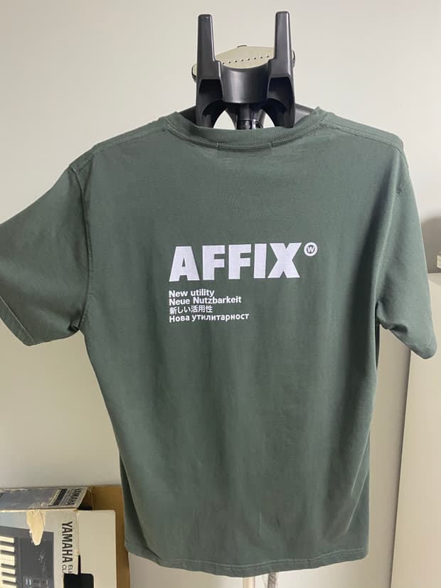 AFFIX WORKS 반팔 L