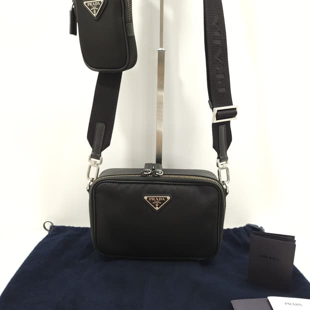 [정품] 프라다 브리크 리나일론 사피아노 크로스백 2VH070