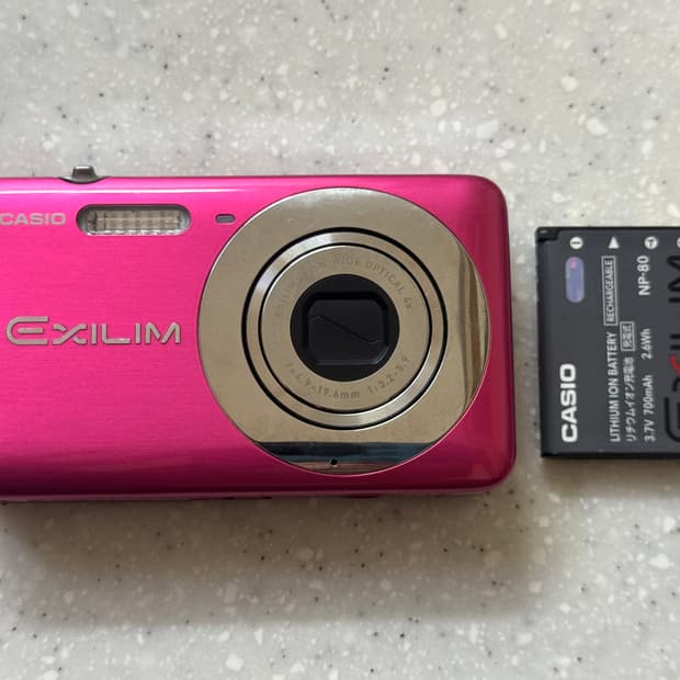 카시오 엑슬림 EXILIM EX-Z800 핑크 디카