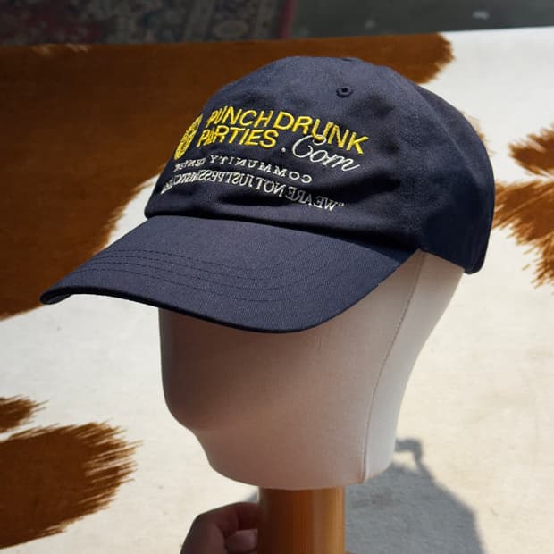 펀치드렁크파티즈 OG 헤비코튼 로우 캡 (OS)