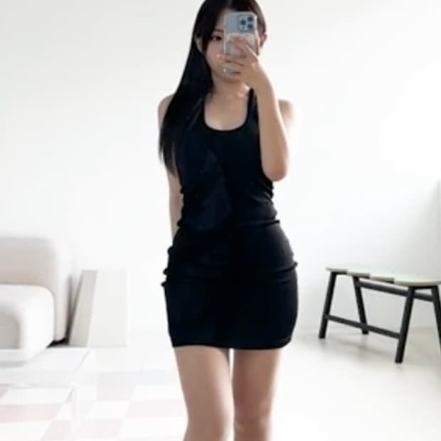 샵사이다 홀터넥 원피스