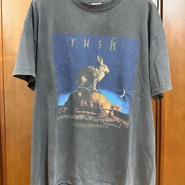 [XL] 90s 빈티지 러쉬 밴드티