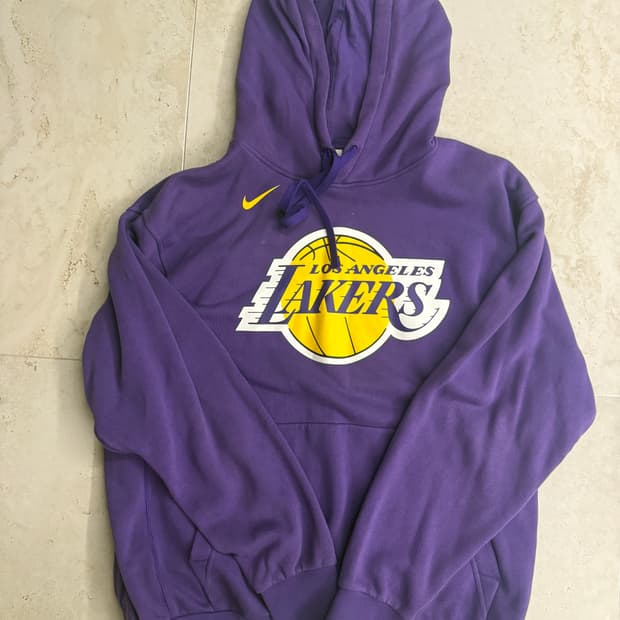 나이키 레이커스 후드티 L