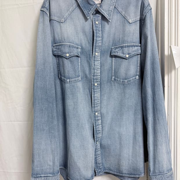 비즈빔(VISVIM) 소셜 스컬프쳐 데미지드 라이트 인디고 3