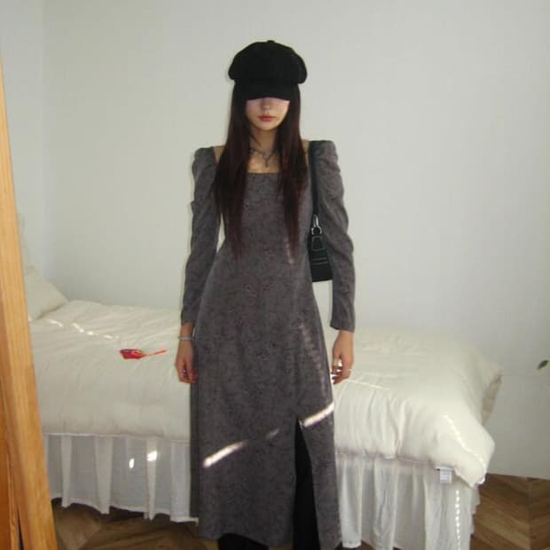 루루서울 ash tree dress