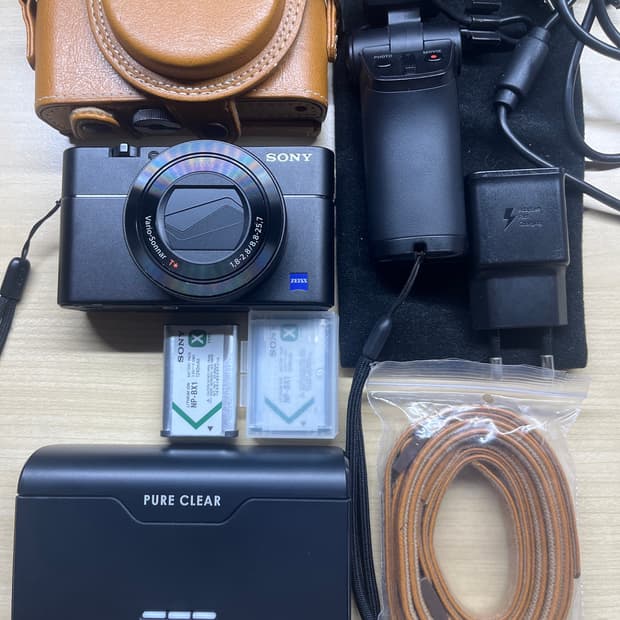 {가격제안 가능}Rx100m5a 슈팅그립세트 팝니다