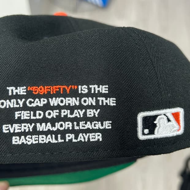 59FIFTY DAY MLB 샌프란시스코 자이언츠 A프레임 피티드캡 블랙