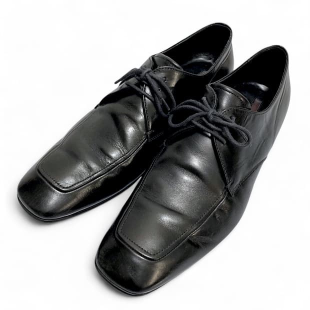 프라다 스포츠 스퀘어토 더비슈즈 8