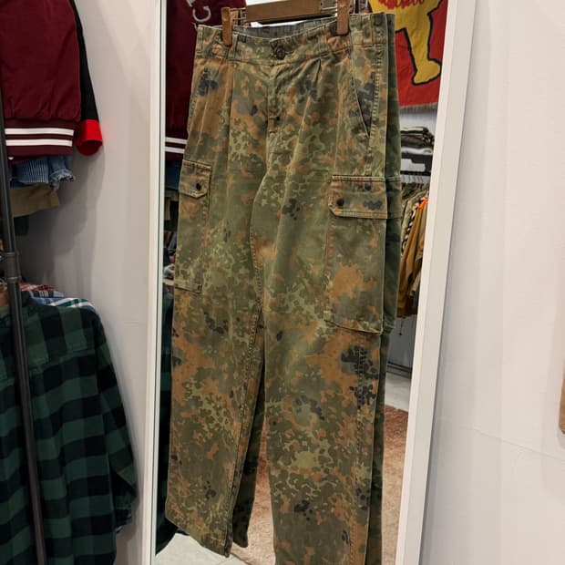00s Military 독일군 플렉탄 카모 밀리터리 필드 팬츠 (34)