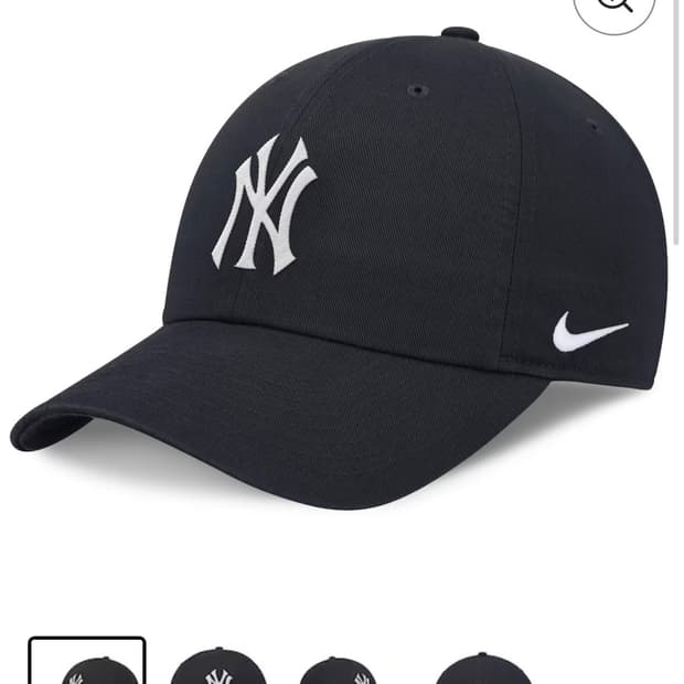 나이키 뉴욕 양키스 코튼 캡 