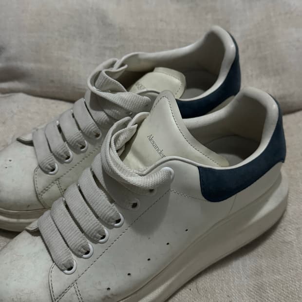 알렉산더맥퀸 오버솔 네이비탭