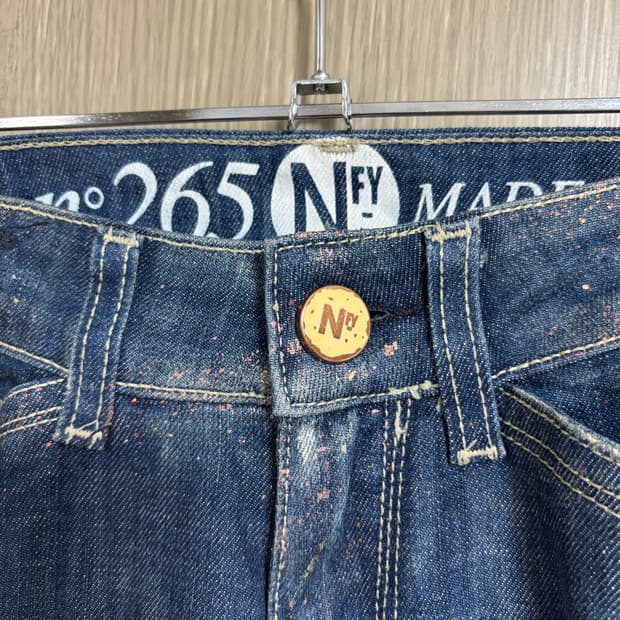프랑스 Notify Jeans 아카이브 N 265 데드스탁 이태리 메이드