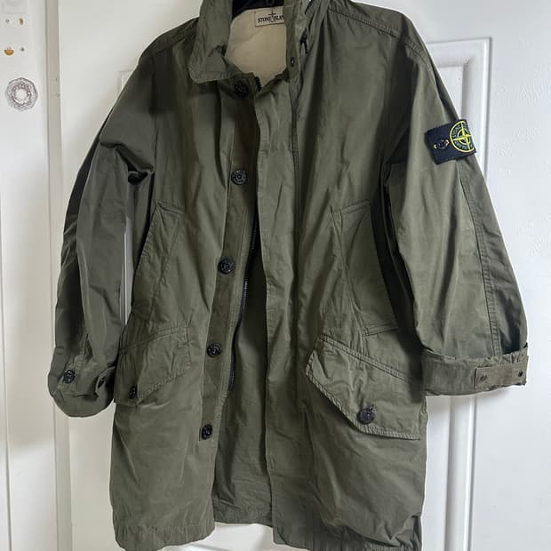 스톤아일랜드 David Light-OVD 야상 S