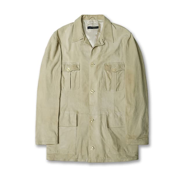 꼬르넬리아니 [Corneliani] 베라 펠레 리얼 스웨이드 사파리 자켓