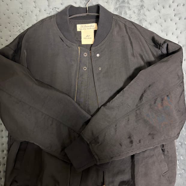 remi relief 블루종 자켓